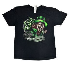 Copied - Rare VTG Leprechaun Harley Tee (Pocket)